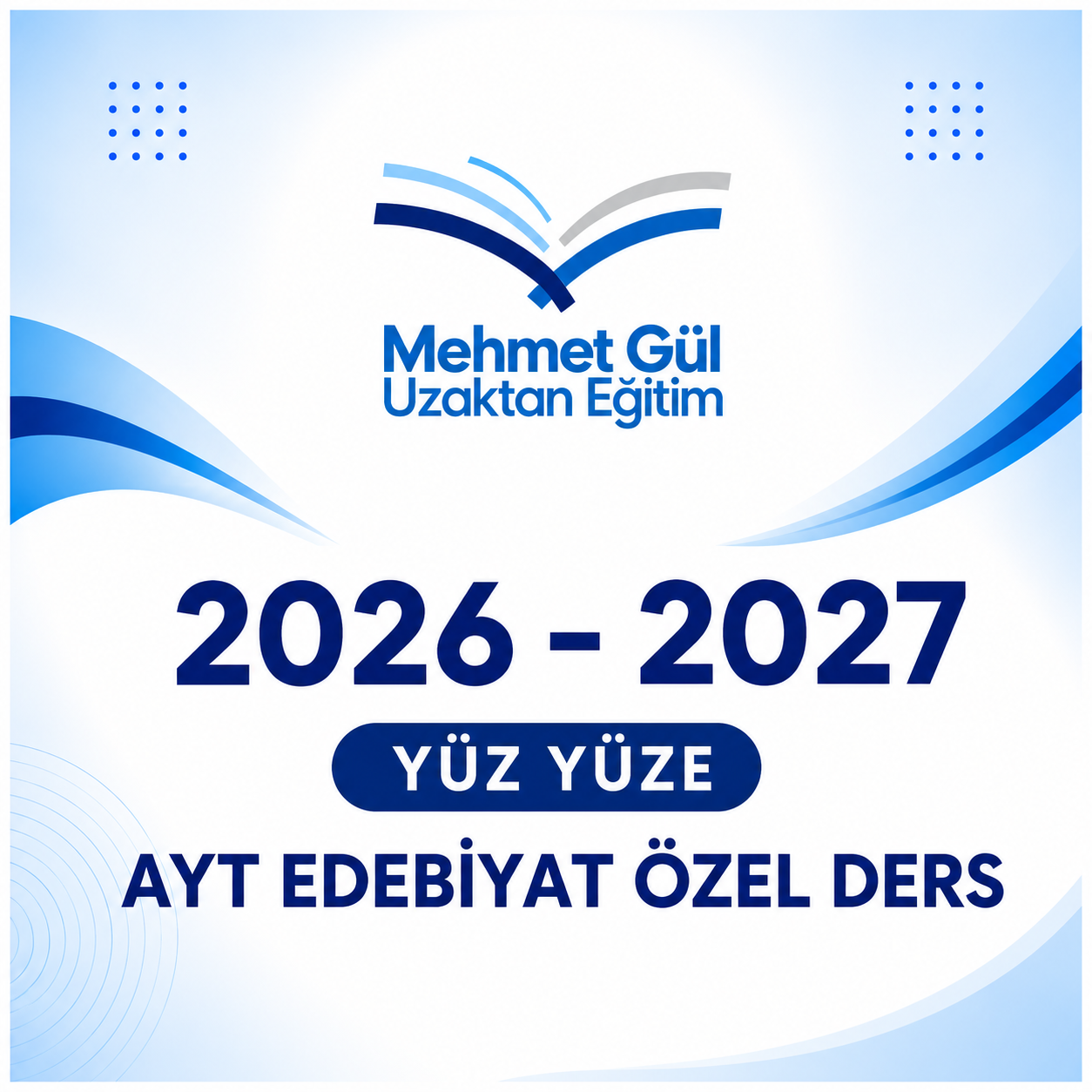 AYT EDEBİYAT YÜZ YÜZE ÖZEL DERS
